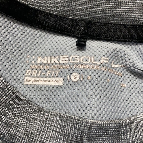 Mens Nike Dri Fit Golf Long Sleeve - Picture 2 of 3